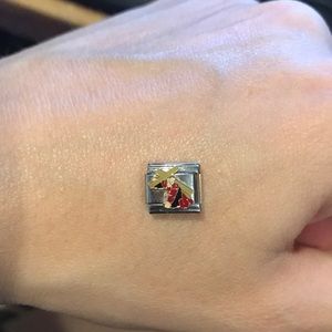 Italian Charm Bracelet Jesus Carrying Cross Charm